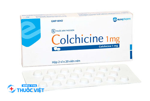 Điều trị bệnh gút bằng cách sử dụng thuốc Colchicin