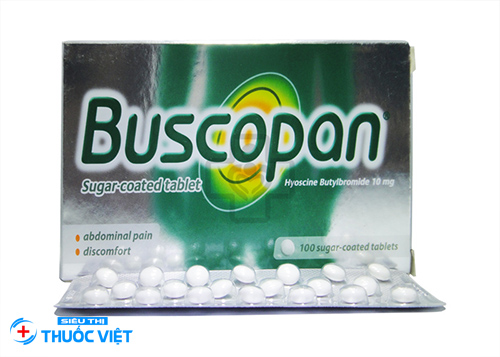 Sử dụng thuốc Buscopan dưới chỉ định của bác sĩ