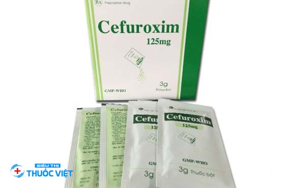 Cefuroxim 125mg cho trẻ em