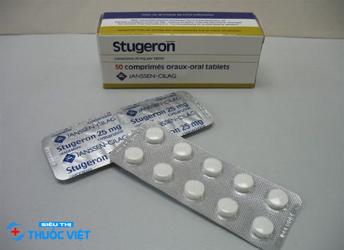 Thuốc Stugeron điều trị rối loạn tiền đình
