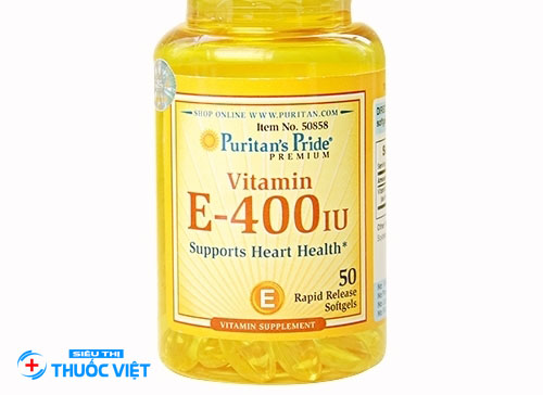 Vitamin E 400IU giúp ngăn ngừa chống lão hóa hiệu quả