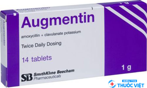 Cách dùng thuốc kháng sinh augmentin hiệu quả