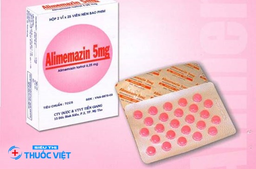 Công dụng và cách dùng của thuốc Alimemazin