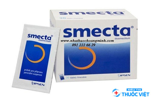 Sử dụng thuốc Smecta trị bệnh tiêu chảy