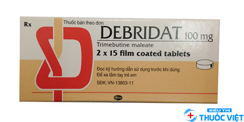 Công dụng và tác dụng của thuốc Debridat