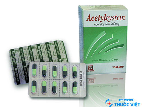 Cách dùng thuốc acetylcystein hiệu quả