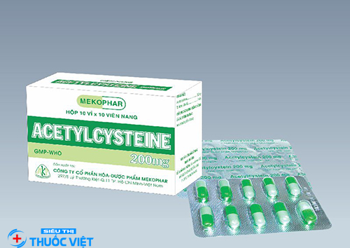 Liều dùng thuốc acetylcysteine cho người lớn là gì?