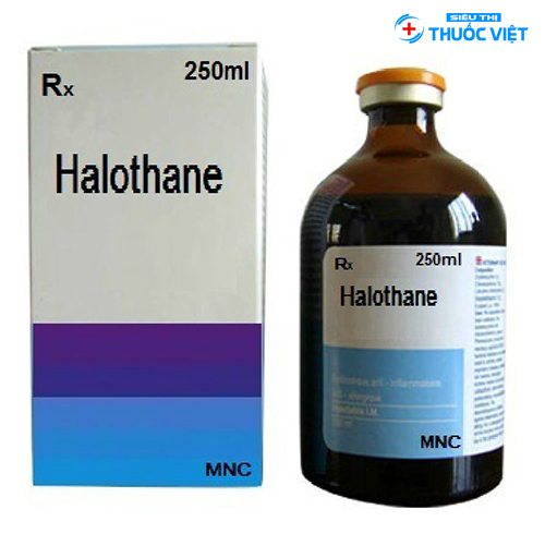 Thuốc halothan có thể tương tác với thuốc nào?