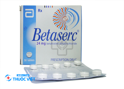 Betaserc được bào chế dưới dạng viên nén và không dùng cho người dưới 18 tuổi