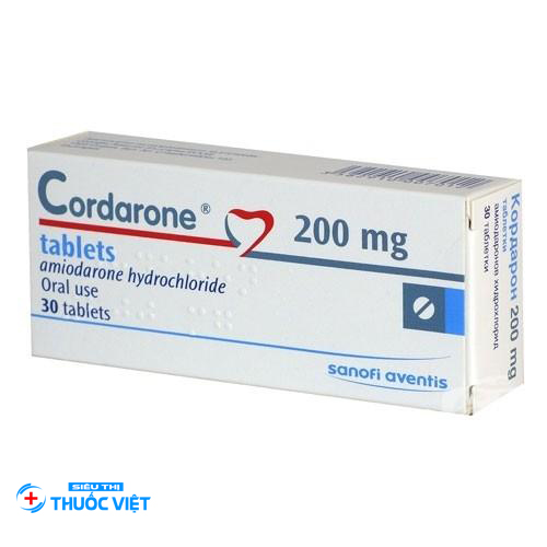 Thuốc Cordarone được dùng để điều trị một số loại nhịp tim bất thường nghiêm trọng có thể gây tử vong