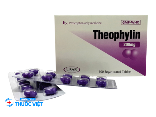 Theophylin được dùng cho những trường hợp ho, viêm phế quản và viêm phổi