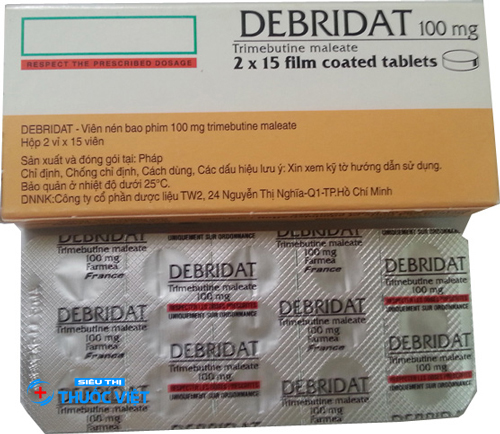 Những thông tin cần biết về thuốc Debridat 