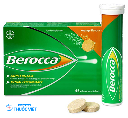 Những tác dụng của thuốc Berocca