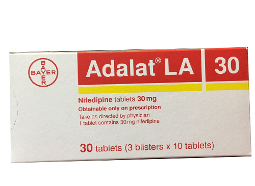 Hướng dẫn liều dùng của thuốc Adalat