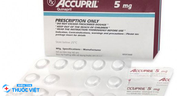 Tư vấn liều dùng thuốc Accupril®