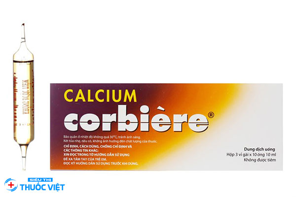 Thông tin đầy đủ về Calcium Corbiere