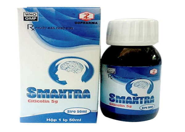 <center><em>Siro Smaxtra hỗ trợ điều trị rối loạn mạch máu não</em></center>