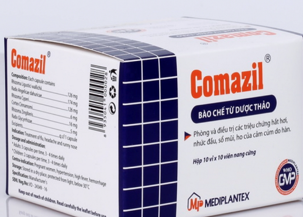 <center><em>Comazil là thuốc điều trị cảm cúm</em></center>