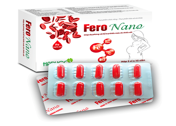 <center><em>Fero Nano dự phòng và hỗ trợ thiếu máu do thiếu sắt</em></center>