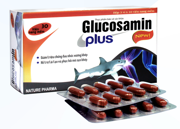 <center><em>Glucosamin Plus hỗ trợ giảm đau nhức xương khớp</em></center>