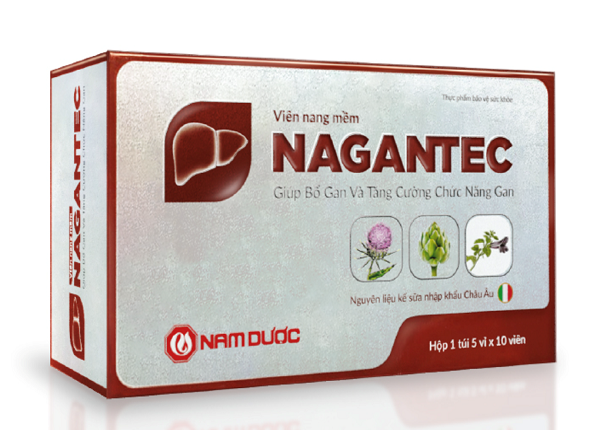 <center><em>Nagantec giúp hỗ trợ tăng cường chức năng gan</em></center>